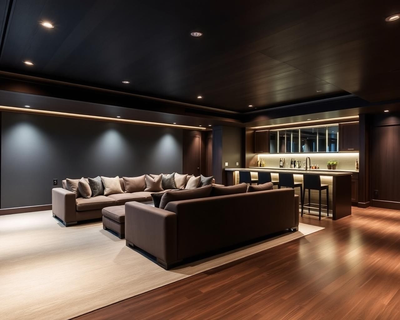 Basement Finishing project in Utah
